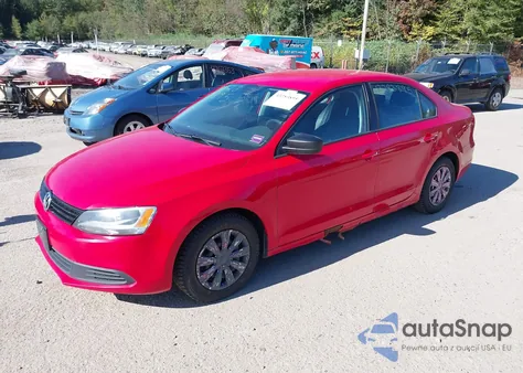 2014 Volkswagen Jetta 2.0L S из США, поврежденный, VIN 3VW2K7AJ3EM392086